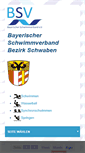 Mobile Screenshot of bsv-schwaben.de